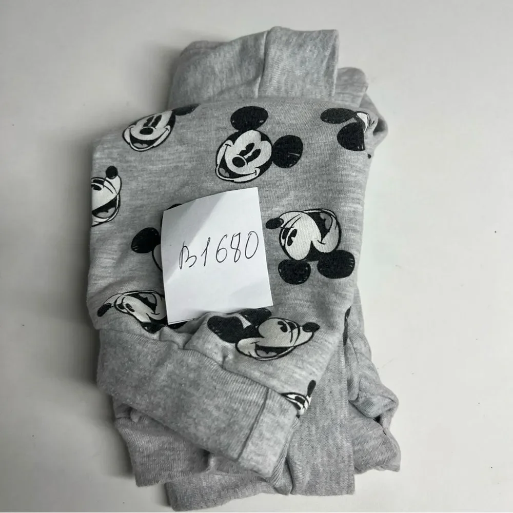 Disney Baby Mickey Mouse  Sweatpants And Hoodie Sweatshirt With Ears Size 12M
